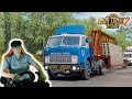 ВЗЯЛ У ДЕДА СТАРЫЙ ТЯГАЧ МАЗ 500! ВЕЗУ ПЛИТЫ НА СТРОЙКУ Euro Truck Simulator 2