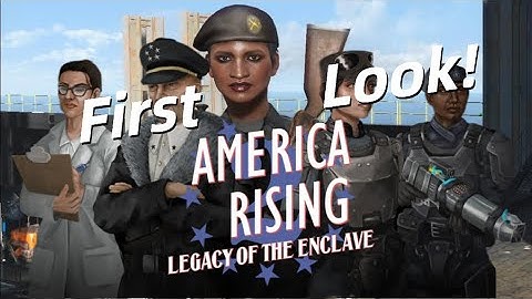 America Rising (Again)! First Look at Legacy of the Enclave for Fallout 4