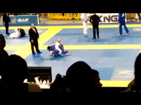 IBJJF Pan Ams 2015 Niko Sindayen Third Match