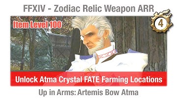 FFXIV Unlock Atma FATE Farming - Up in Arms (Zodiac Weapon Item Level 100) - A Realm Reborn