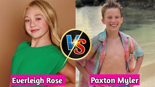 Paxton Myler vs EverleighRose (The LaBrant Fam) Lifestyle Comparison 2024