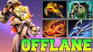 21 Kills DawnBreaker Dota 2 Offlane 7.41 Carry Meta Guide Skills Build Pro Gameplay