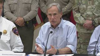 Governor Greg Abbott issues a major disaster declaration for federal funding