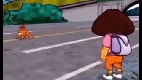 Dora gets ran over