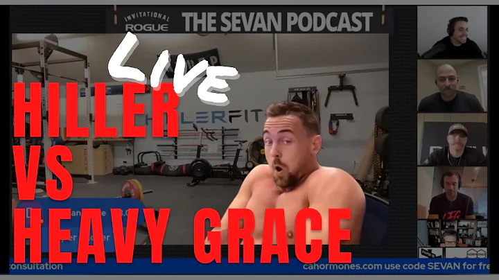 Steroid user vs CrossFits best | Andrew Hiller takes on Rogue Invitational Event 10 Heavy Grace