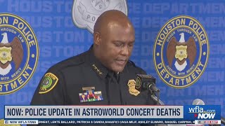 Houston Police give update on 8 dead at Astroworld music festival