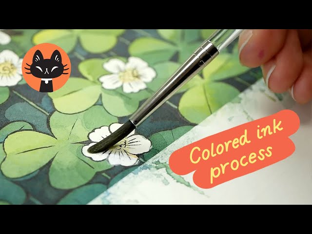 Luminous Watercolor Coloring Book – Heikala Shop
