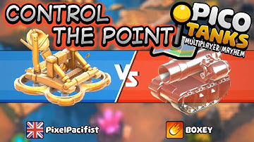 Pico Tanks Custom Match 1 Vs 1 - Control the Point Gameplay with BOXEY