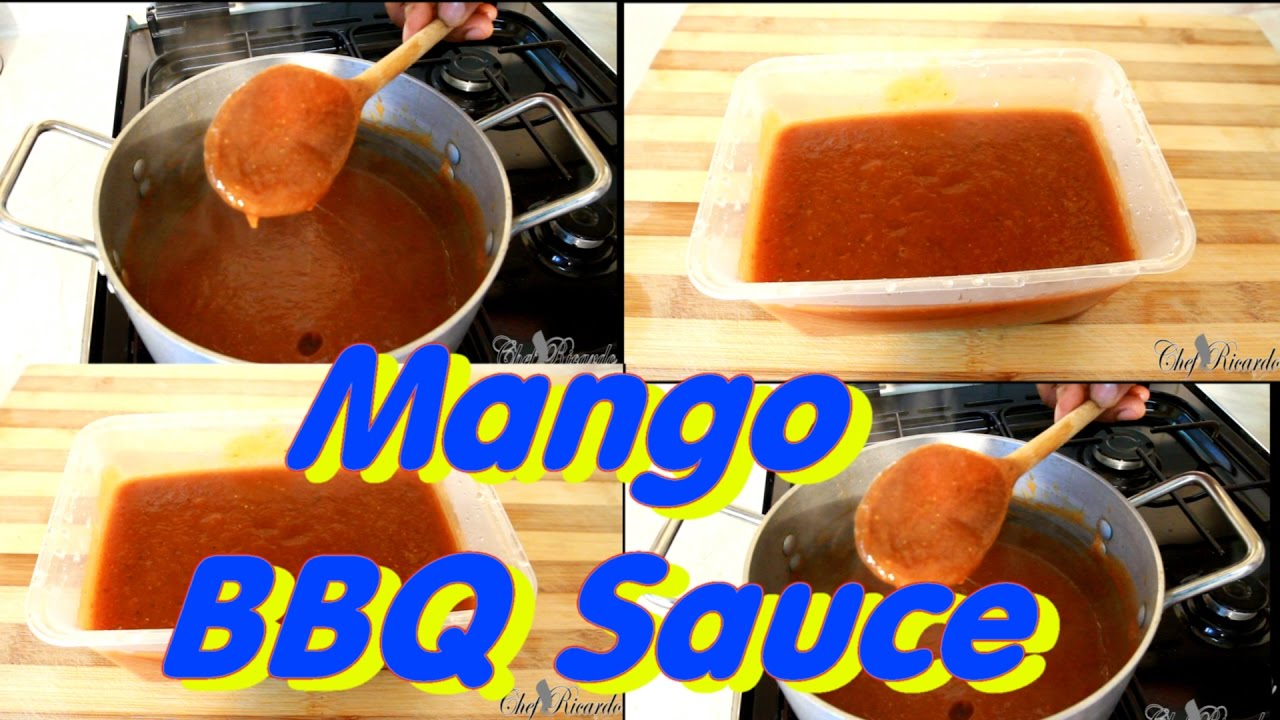 Mango Bbq Sauce L The Best Bbq Mango Sauce | Recipes By Chef Ricardo | Chef Ricardo Cooking
