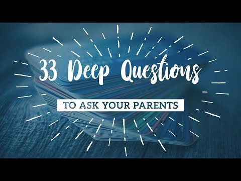Video: Hvilke spørgsmål skal du stille din mor?