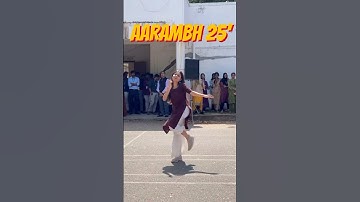 Aarambh 25’❤️‍🔥 #srmtrichy #srmcollege #srmuniversity #srmist #trichy #college #trendingshorts