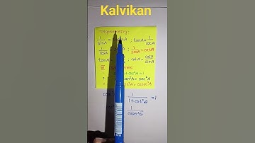 Trigonometry Class 10 #kalvikan