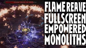 Flame Reave Meta Monolith Farmer, Empowered Monoliths With Ease | Last Epoch Build Guide Spellblade