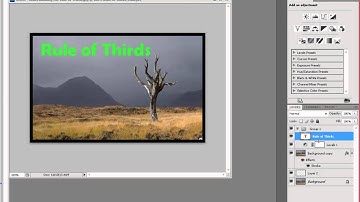 The Photoshop CS4 layers palette