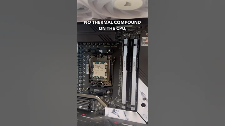 NO THERMAL PASTE!!! #shorts #pc #gamingcomputer #computerrepair #gamingpc #pcrepair #gamingrig