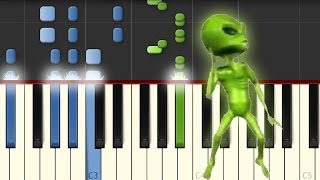 Vignette de la vidéo "La Cumbia del Marcianito 100% Real / Piano Tutorial"