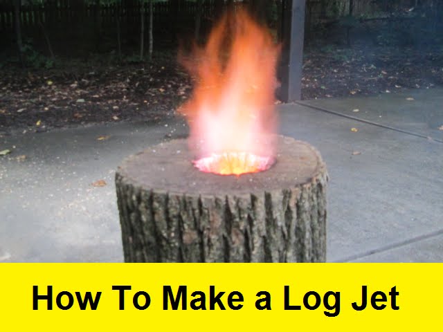 How To Make a Log Jet - YouTube