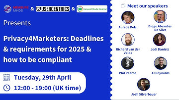 Privacy4Marketers: Deadlines & requirements for 2025 & how to be compliant
