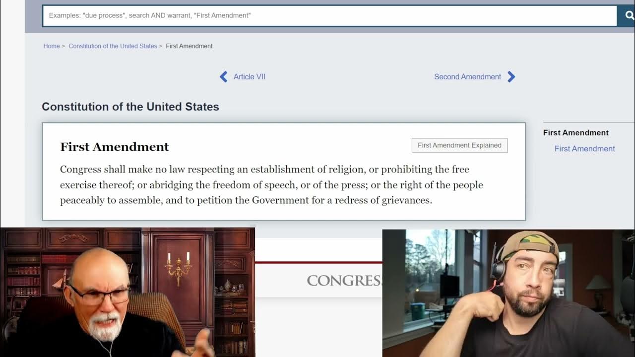 What the Government DOESNT want you to know The First Ammendment YouTube