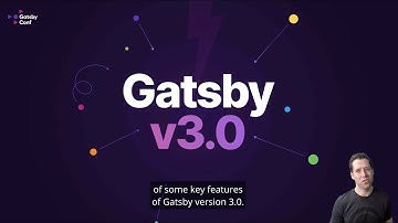 Announcing: Gatsby v3.0 with Patrick Sullivan and Lennart Jörgens