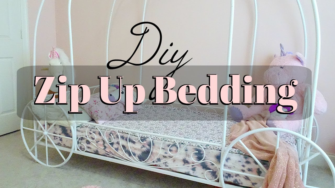 The Project Lady - DIY Twin-Sized Zipper Bedding Tutorial