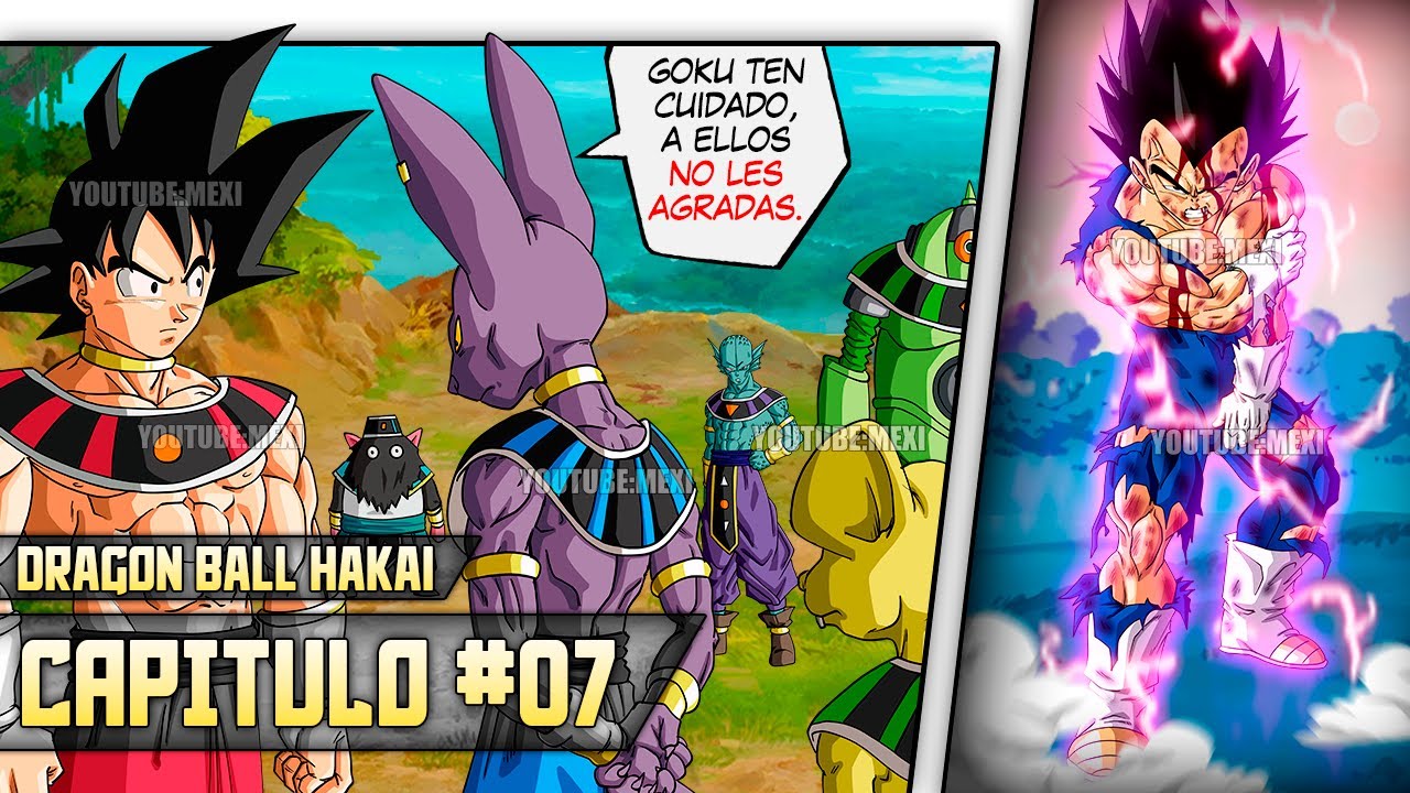 Dragon Ball Hakai Capitulo 7 | Goku vs Hakaishins y Vegeta nivel DESTRUCTOR