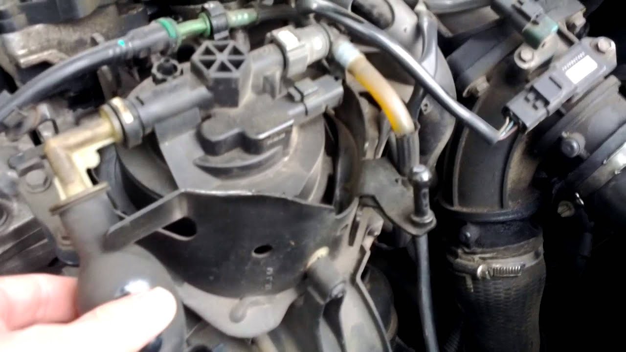 Peugeot 407SW Hdi - no air bubles in fuel system (Siemens ... 1999 honda civic fuel filter 