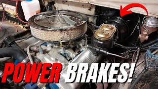 Power Brakes! 1963 Ford F100 Power Brake Conversion