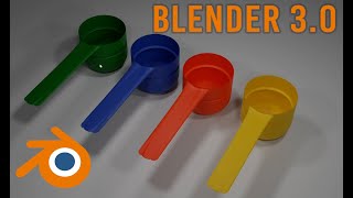 Teaspoon In Blender 3.0 Graph Skill 2022