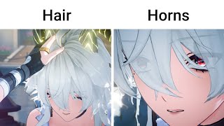 Touching Zanis Hair Vs Zanis Horns