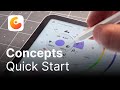 Start creating with concepts in only ten minutes