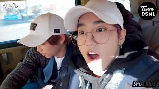 Eng Sub Spot Kids Black - Stray Kids Surprise Visit To Changbins Graduation 12