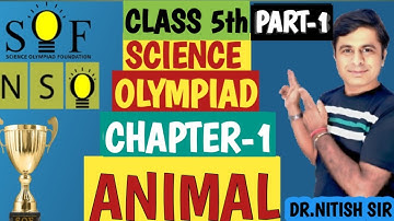 NSO for CLASS 5TH,(1st class),chap.1=ANIMAL ×#olympiadpreparation #olympiad2024 #olympiadsuccess