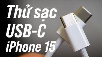 Thử sạc đi kèm trong các máy Android cho iPhone 15: đúng là có trường hợp bị chặn sạc
