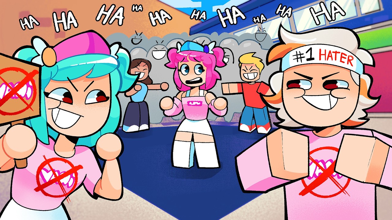 Going UNDERCOVER as my OWN HATER..