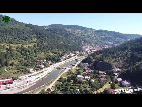 Türkiye'nin saklı kalmış incilerinden bir yer.. AZDAVAY - (Ilıca Şelalesi, Çatak Kanyonu Cam Terası)