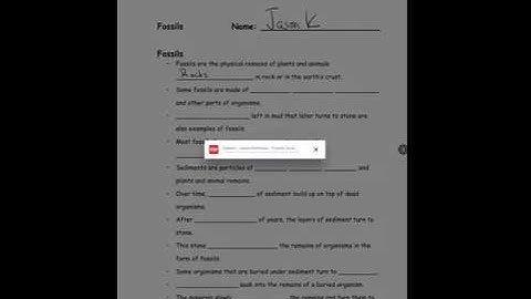 Google Classroom - Writing on a PDF