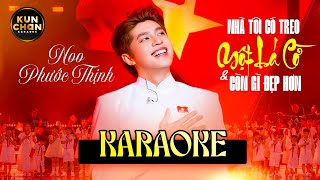 Karaoke Mashup | Nhà Tôi Có Treo Một Lá Cờ ft Còn Gì Đẹp Hơn - Noo Phước Thịnh