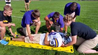 UW-Stevens Point Athletic Training - Spine Boarding