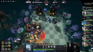 Здесь должен был быть лайкобайт, но мы контрим шаманов в Dota Auto Chess :D
