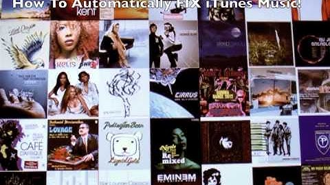 How To Automatically FIX iTunes Music!