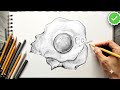 ¿Puedes dibujar un huevo frito realista? ¡Mira esto!