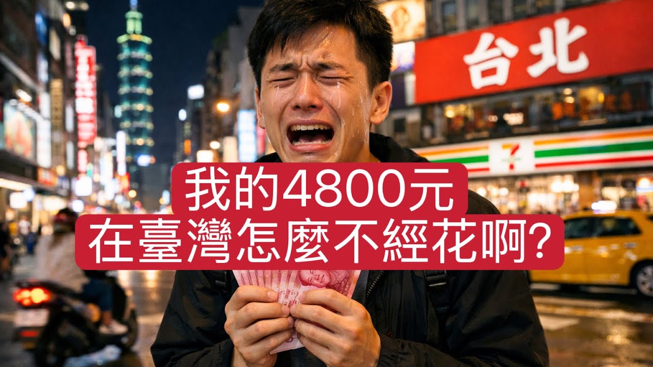 台灣人均收入震驚中國小伙：原來我的4800元在台灣這麼窮！