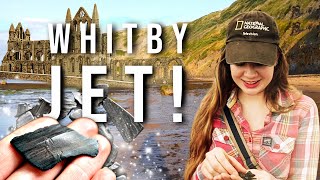 We Find Worlds BEST Jet Gemstone! Beachcombing for Historic Whitby Jet!