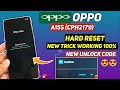OPPO A15s (CPH2179) Hard Reset Without PC Unlock Pin/Password 100% Working With New Unlock Code ✅