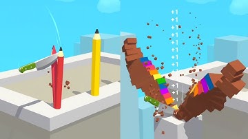 Slice it all! Relaxing and satisfying ASMR slicing video _ View Gaming Channel 🔪✏️