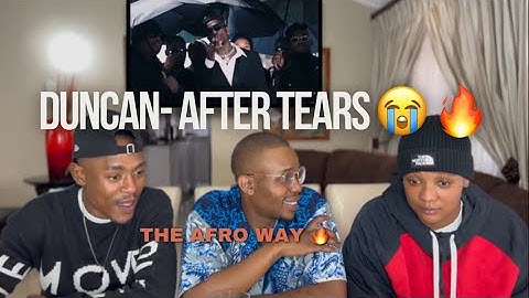 🤞🏾FAMILY REACTS🤞🏾to DUNCAN - AFTER TEARS 😭 🔥😤