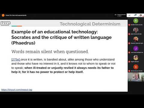 Seminário: Educational technology in a large research university - Prof. Dr. Ewout ter Haar (IF/USP)