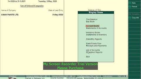 Maintain Bill wise details in Tally.ERP9 & Reports.