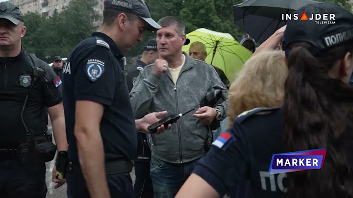 Policija sprečila blokadu Beogradskog sajma, pušteno troje privedenih građana